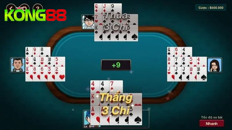 Chiến thuật xếp bài mậu binh giúp bet thủ tối ưu chiến thắng