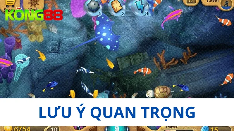 Lưu ý quan trọng khi chơi Bắn Cá Long Vương Online