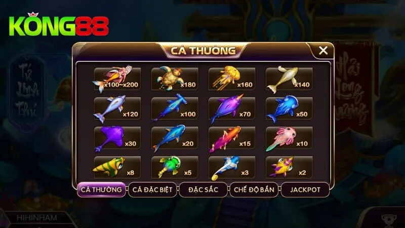 Ưu điểm nổi bật khi chơi Bắn Cá Long Vương Online