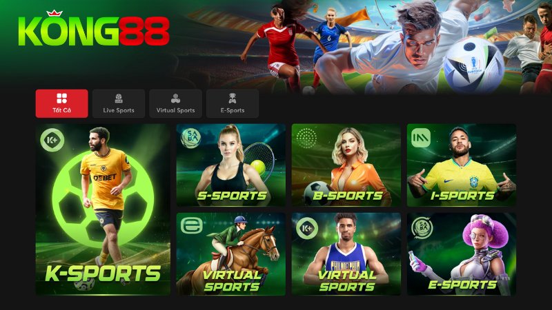 Chuyên mục Sport Kong88 sở hữu nhiều ưu thế vượt bậc